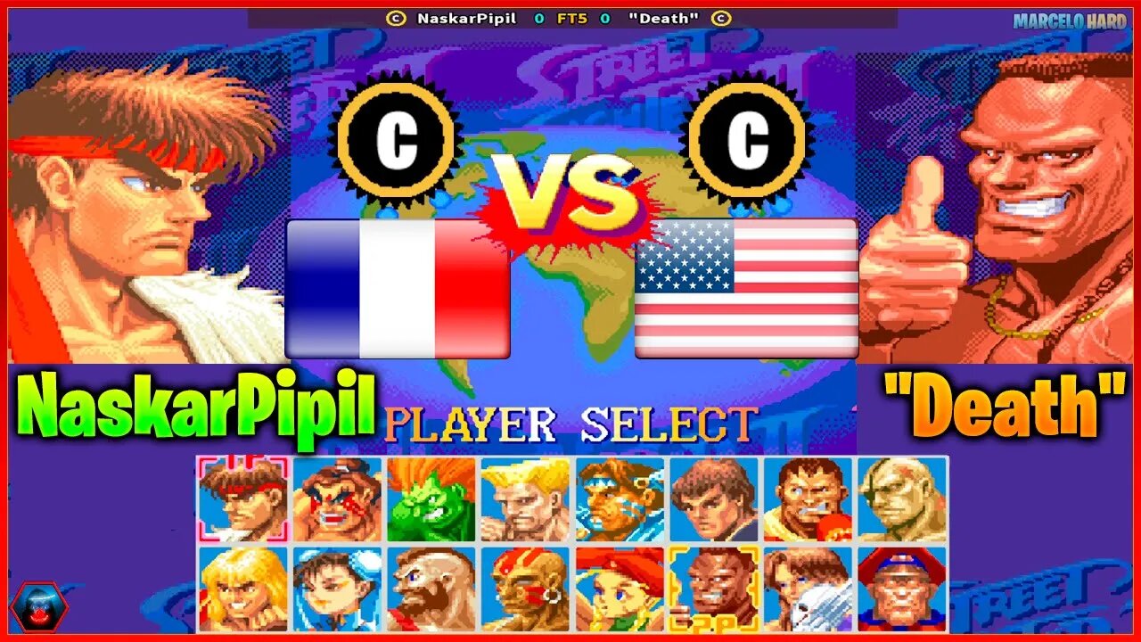 Super Street Fighter II X (NaskarPipil Vs. "Death") [France Vs. U.S.A]