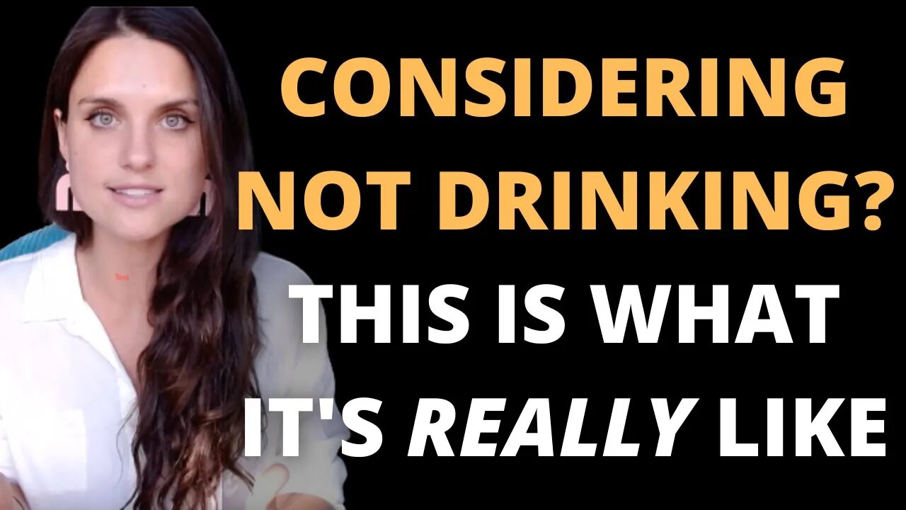 CONSIDERING NOT DRINKING FOR GOOD? THIS IS WHAT IT'S REALLY LIKE.