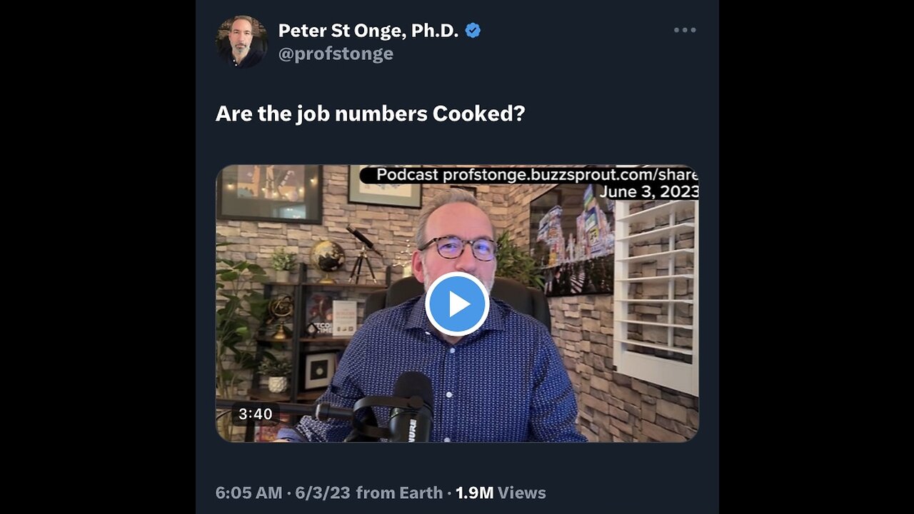 Captioned - Are the job numbers cooked?