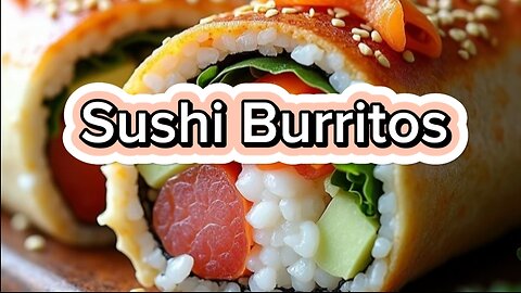 "How to Make Sushi Burritos: A Fusion Delight!"