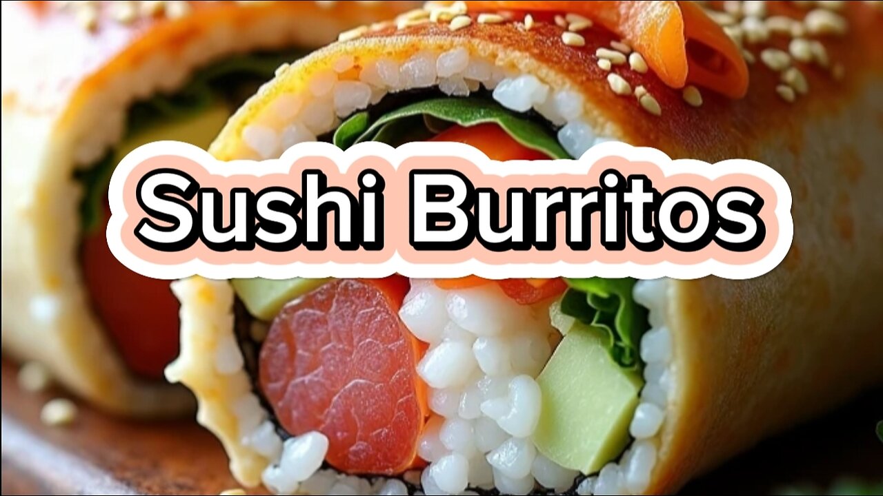 "How to Make Sushi Burritos: A Fusion Delight!"