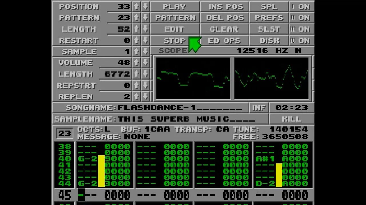 Atari ST Protracker Mods - Flashdance