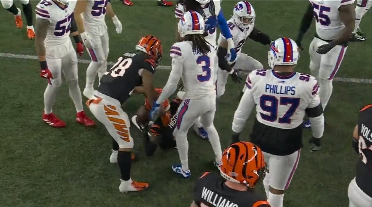 Scary. Bills Safety Hamlin Receives CPR After Hit