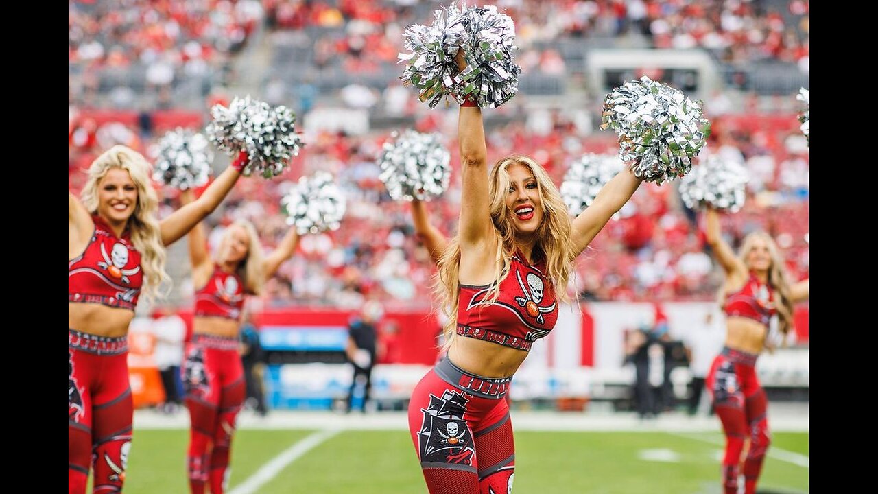 Bucs Cheerleaders Showtime ❤️🏈 Tampa Bay Buccaneers NFL Football