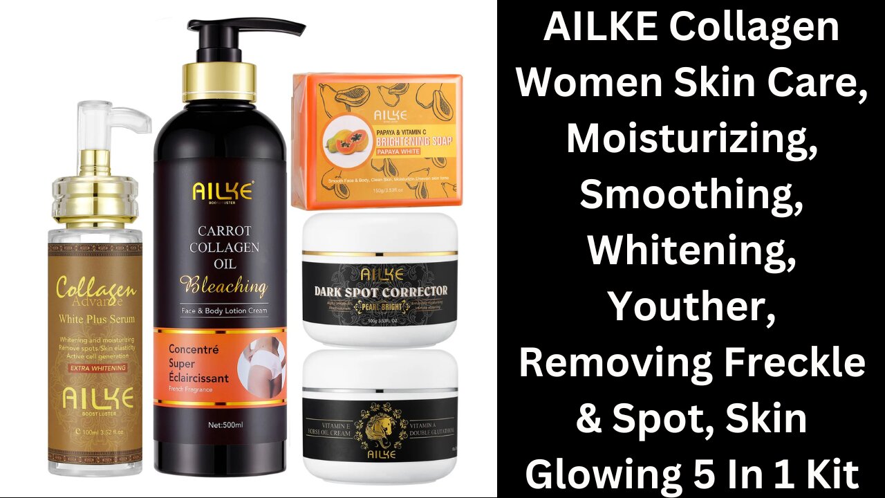 AILKE Collagen Women Skin Care Moisturizing