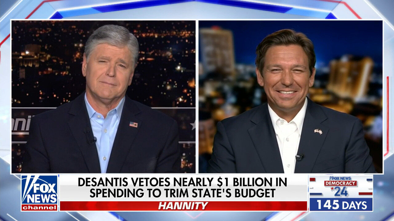 Gov. Ron DeSantis: The Budget I Signed Into Law Reduces Spending From Last Year