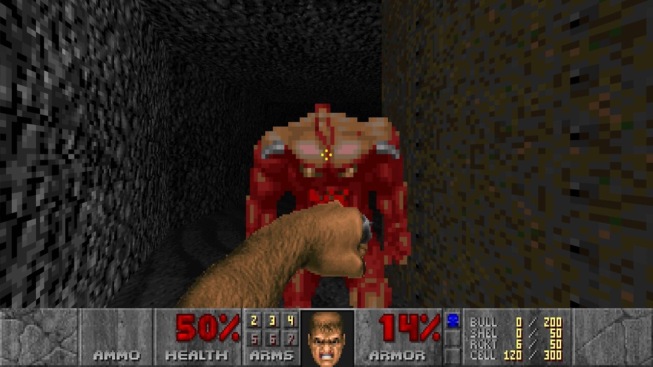 When you have nothing left but your fist (Doom)