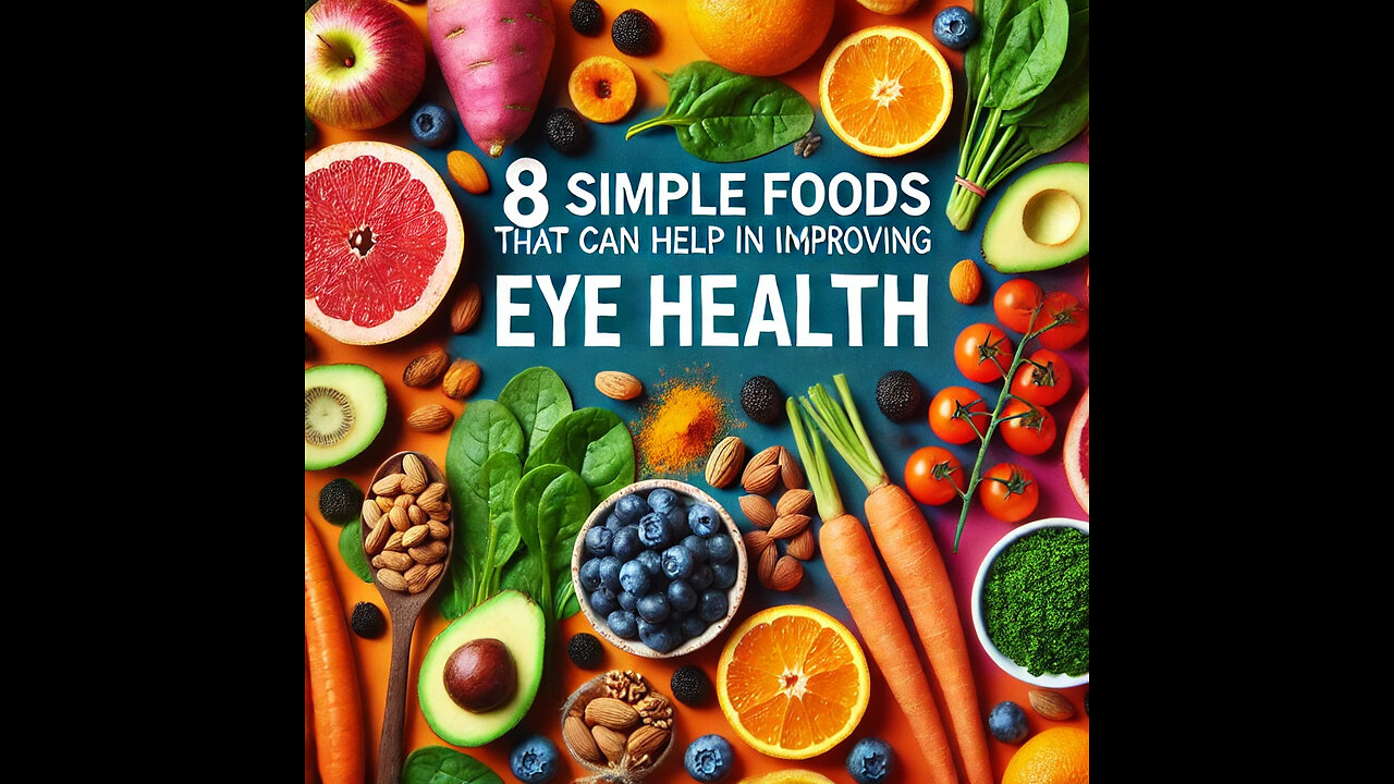 8 Simple Foods that can help in improving eye health