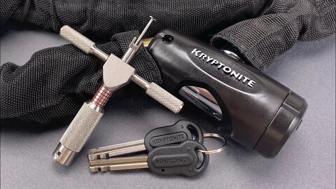 [1165] Kryptonite “Key Chain” Bike Lock Picked