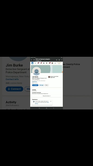 Is James Burke Young cop?