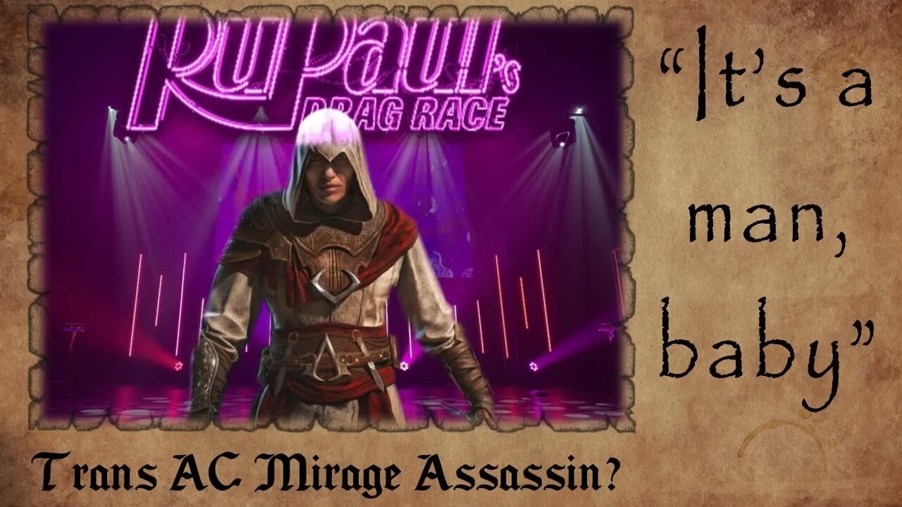 TRANS Assassin in Assassin's Creed Mirage? | "It's a MAN, baby"