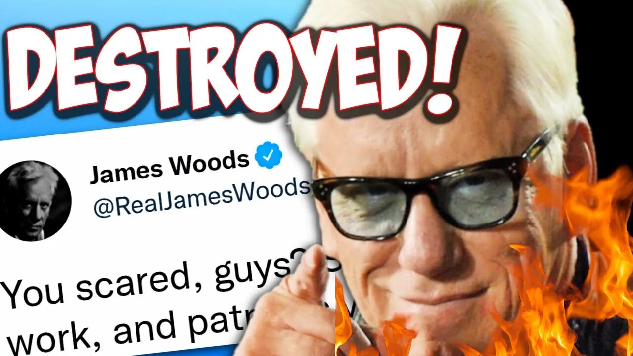 James Woods EXPOSES The TRUTH In CRAZY Tweets!