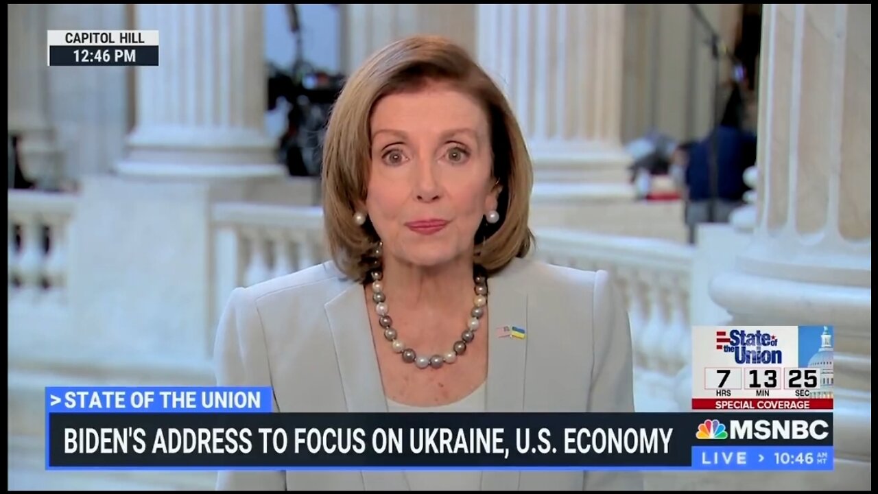 Pelosi: I Won't Wear My Mask At The SOTU Because I'm Not Around Kids