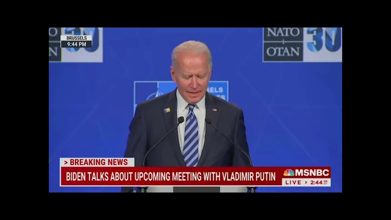 Biden seems lost