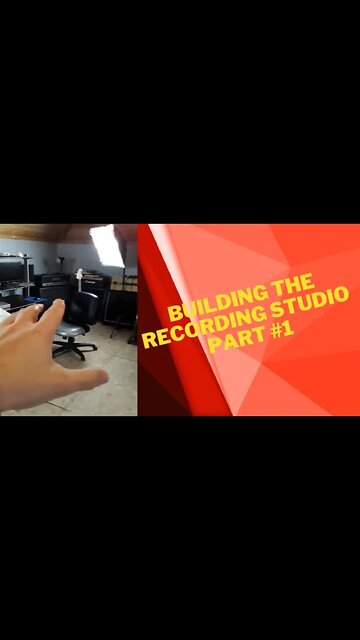 #Shorts Building A Recording Studio