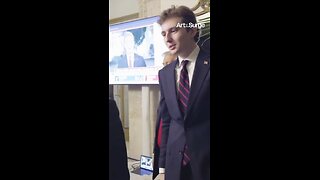 Barron Trump speaks. First audio of Barron Trump