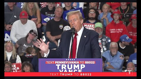 Trump campaigns in Scranton Pa