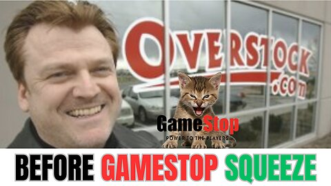 BEFORE GAMESTOP SQUEEZE / OverStock PATRICK BYRNE Naked Shorts