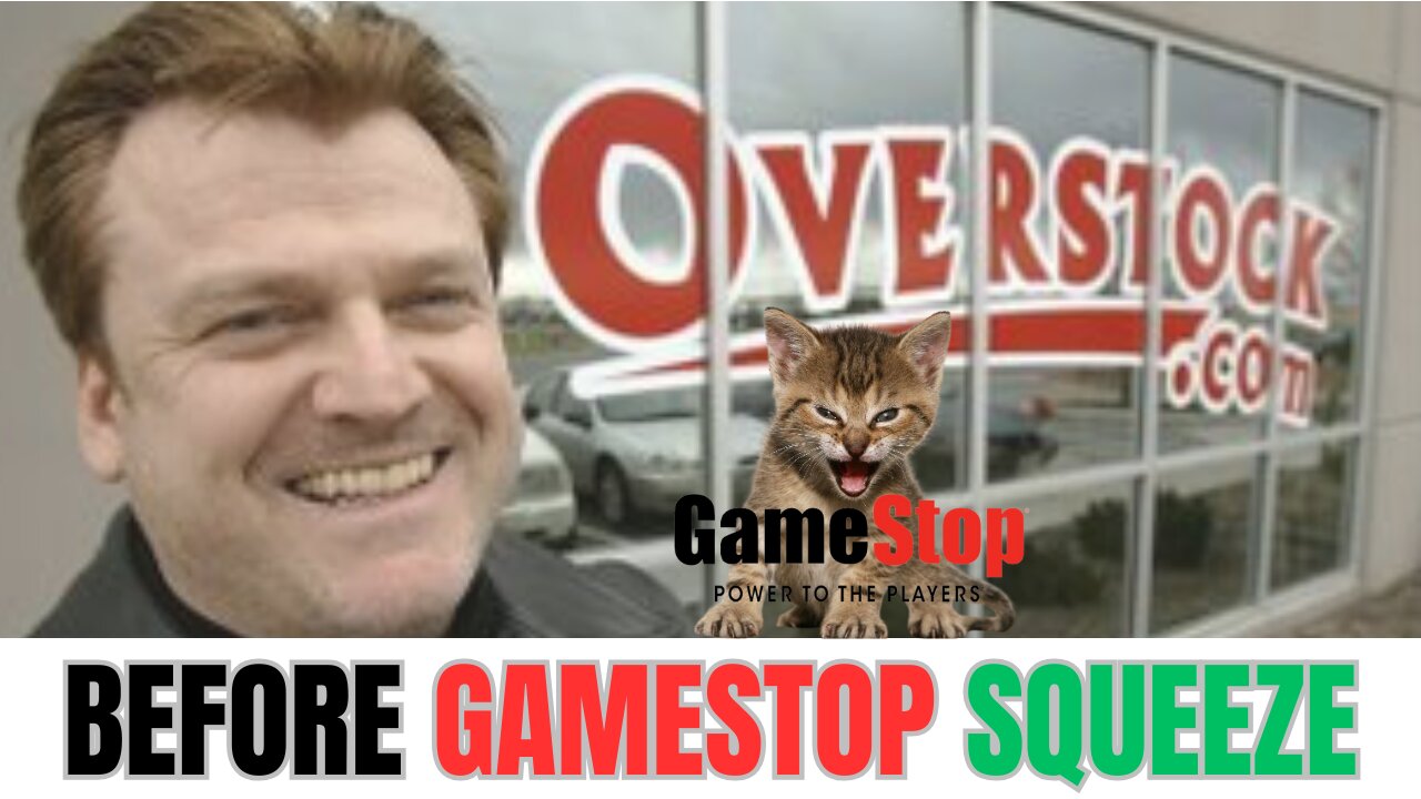 BEFORE GAMESTOP SQUEEZE / OverStock PATRICK BYRNE Naked Shorts