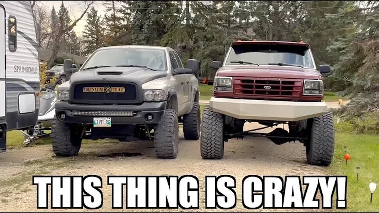 HUGE F-350 MAKES MY LIFTED RAM LOOK SMALL!