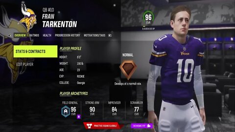 How To Create Fran Tarkenton Madden 23