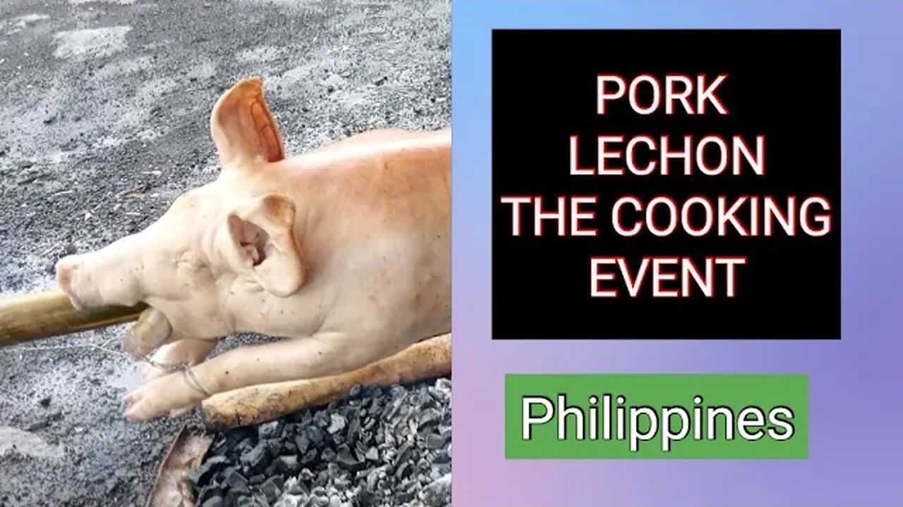 PORK LECHON COOK The Cooking EVENT!