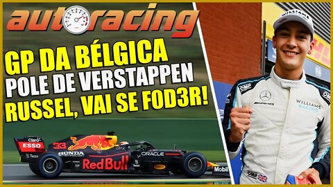 F1 MAX VERSTAPPEN É POLE | RUSSEL VÁ SE F0D3R | CLASSIFICAÇÃO DO GP DA BÉLGICA EM SPA-FRANCORCHAMPS