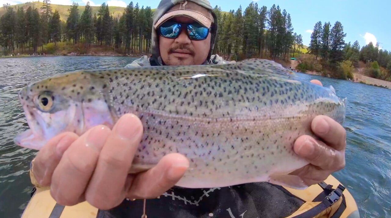 Fly Fishing New Mexico Stillwater (Stocker Bashing) | Catch Clean Cook | Memorial Day Tribute 2021