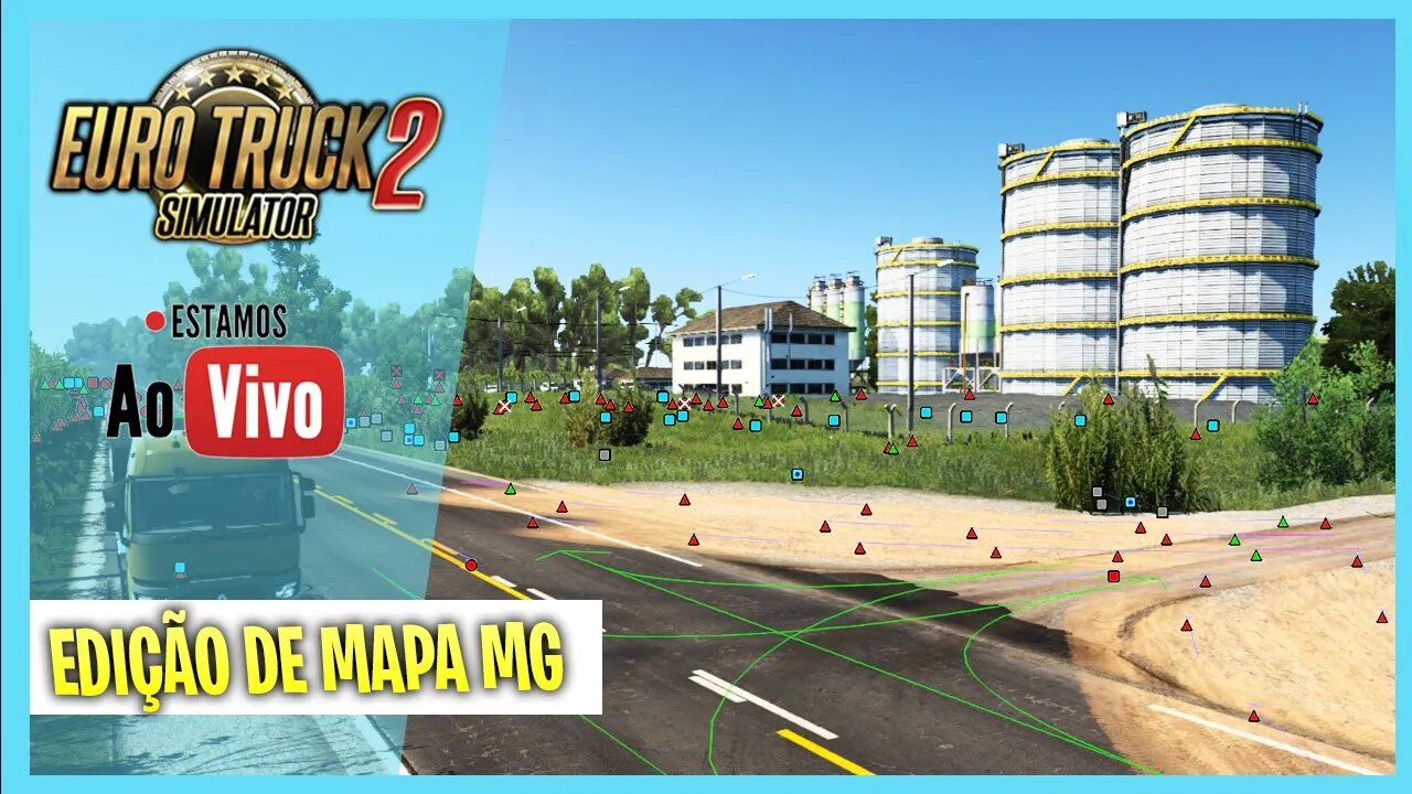 ▶️EDIÇÃO MAPA EURO TRUCK SIMULATOR 2 MAPA MINAS GERAIS