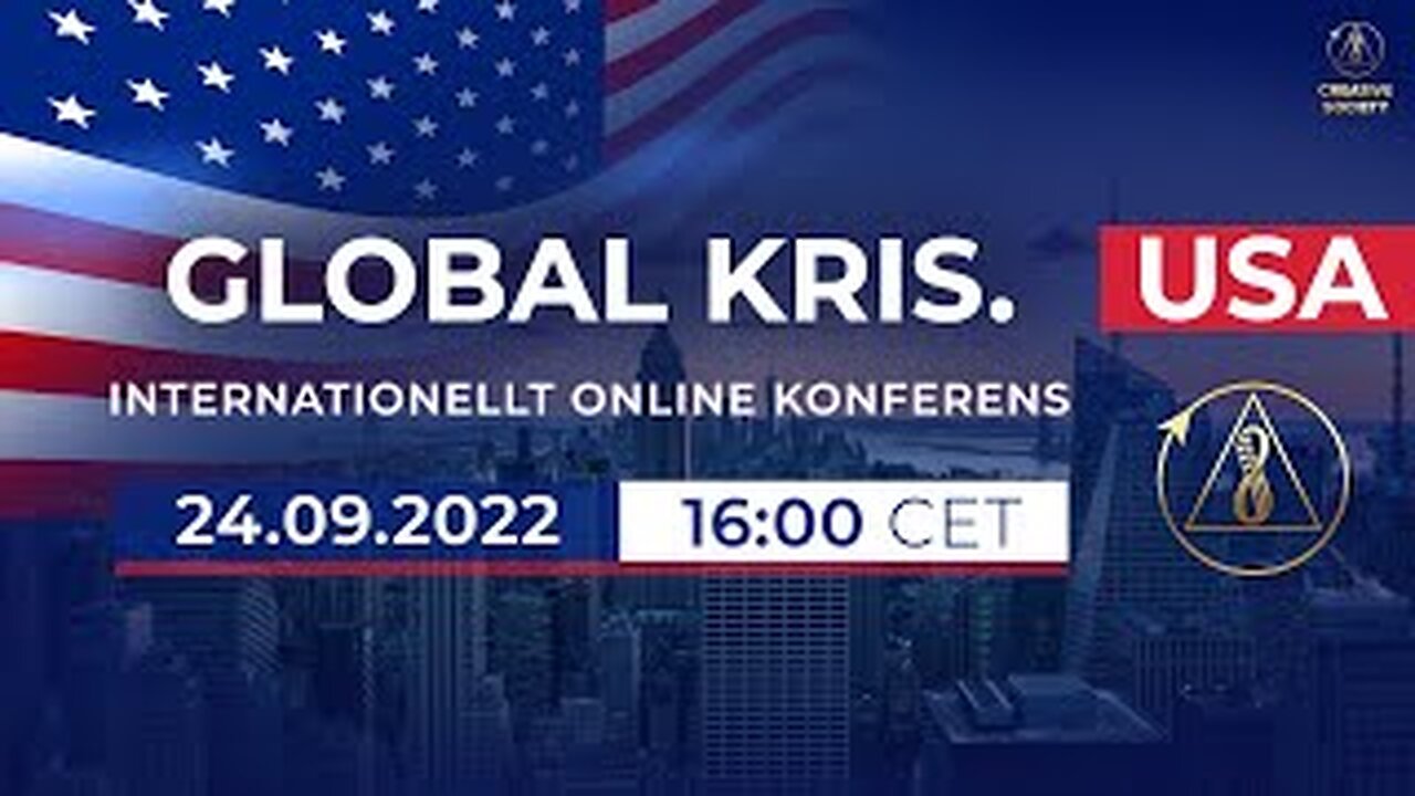 Global Kris: USA | Internationell Online Konferens, den 24:e september 2022