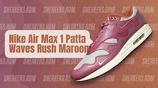 Nike Air Max 1 Patta Waves Rush Maroon - DO9549-001 - @SneakersADM