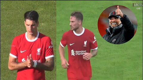 Szoboszlai & Mac Allister Liverpool DEBUT match vs Karlsruher. jurgen Klopp impressed