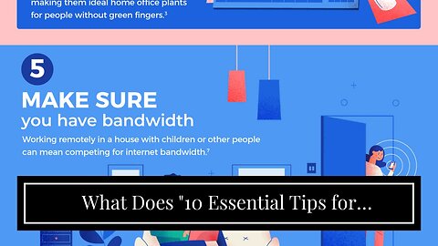 What Does "10 Essential Tips for Successfully Working from Home" Mean?