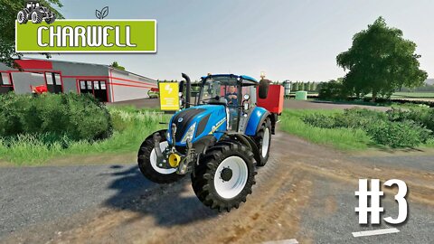 FS19 | TE CUENTO COSILLAS MIENTRAS TRABAJO |CONTRATOS en CHARWELL #3| Farming Simulator
