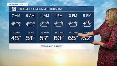 7 First Alert Forecast 11 p.m. Update, Wednesday, November 10