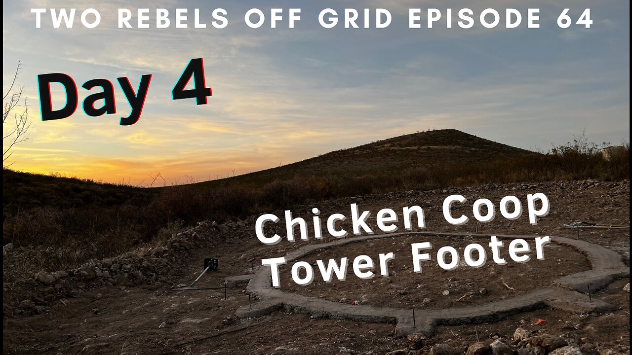 Off Grid Hyperadobe Chicken Coop Tower