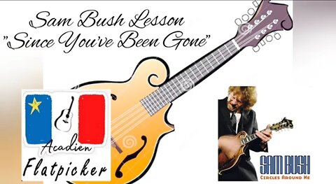 Mandolin Lesson - Sam Bush _You Left Me Alone