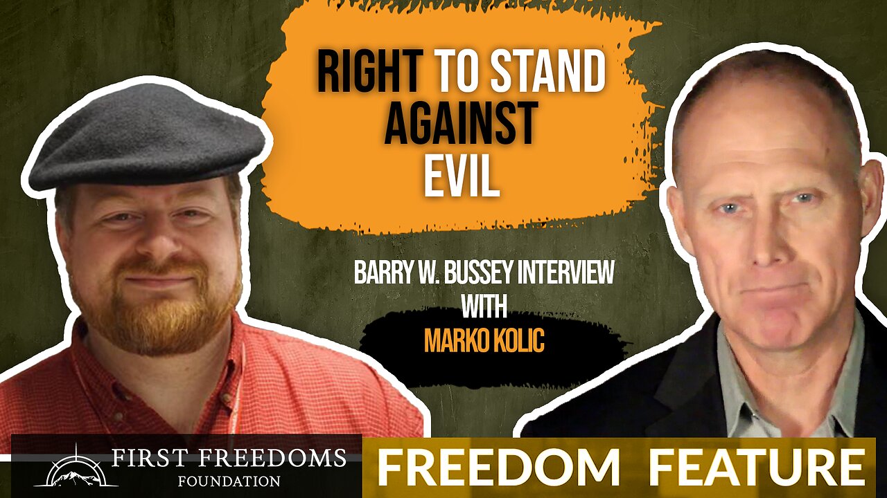 Right To Stand Against Evil - Interview With Marko Kolic