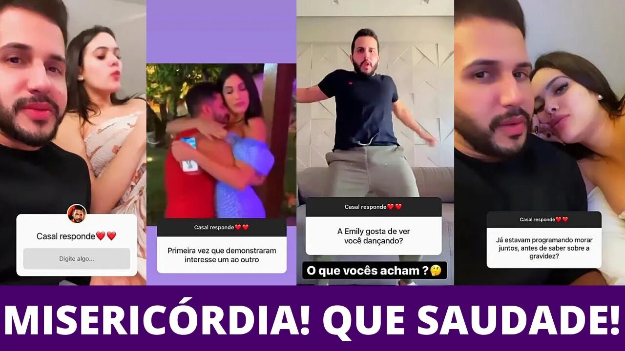 CASAL RESPONDE BABAL E EMILY NO DESAFIO COM AS PERGUNTAS MAIS INACREDITÁVEIS DOS SEUS SEGUIDORES