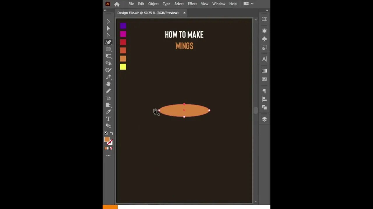 Adobe Illustrator Tutorial | Make Wings🦋🦋 in AI | Design Guru