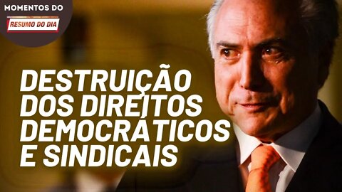 Michel Temer volta atrás e diz que não houve golpe | Momentos