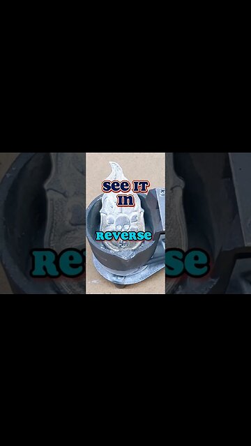 Reverse Melting Metal 💯💯💯