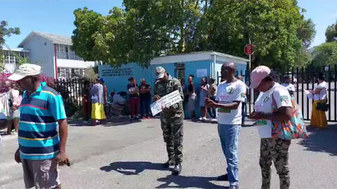 Watch: Operation Dudula Picket at the Metro North Education District Offices