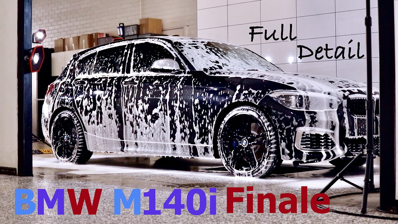 BMW M140i Finale Full Detail - P1 Wash & Decontamination! (Vlog 30.1)