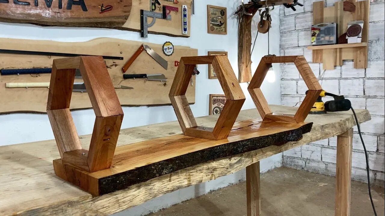 Um Projeto Muito Diferente e Bonito Para Você Fazer em Casa. Woodworking