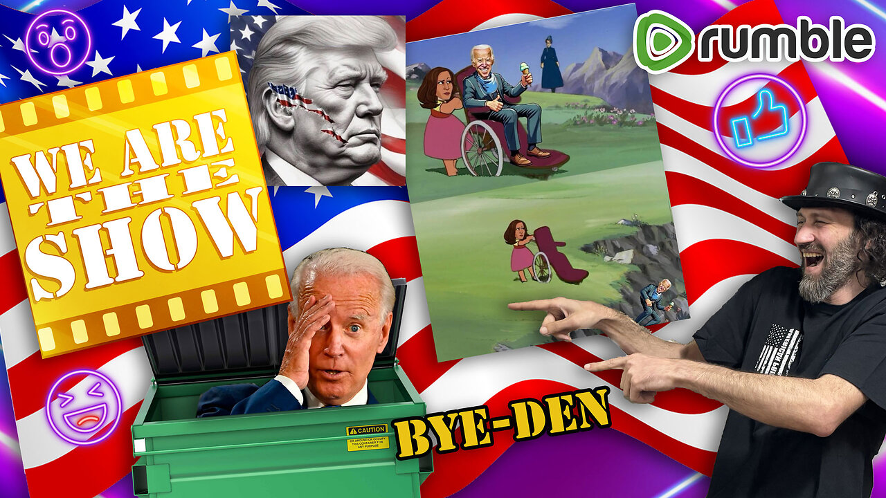 Sun 7-21 7PM EST Biden's Out + Other News, Culture and Politics!! Join the fun!