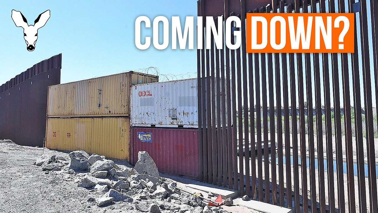 Arizona's Shipping Container Border Faces Destruction Amid Laswuit | VDARE Video Bulletin