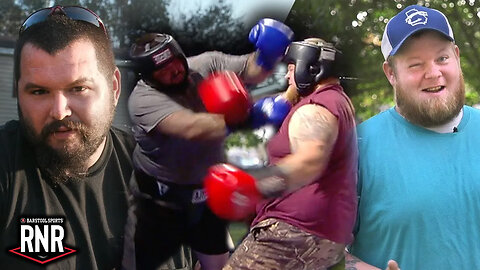 Plump Redneck Fights Fellow Obese Man "Tony Calories"