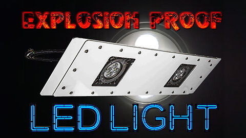 Explosion Proof LED Light - 1x4 Lay-In Troffer
