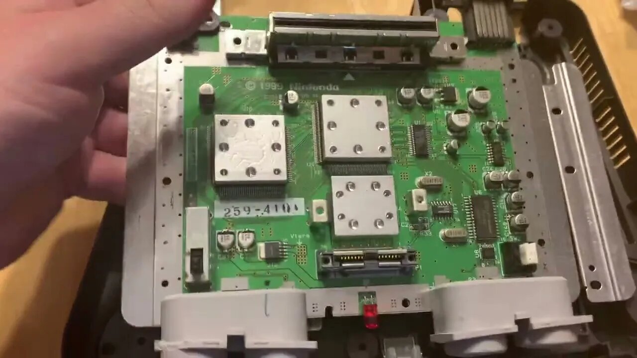 Nintendo N64 NTSC Japanese Region and LED Mod